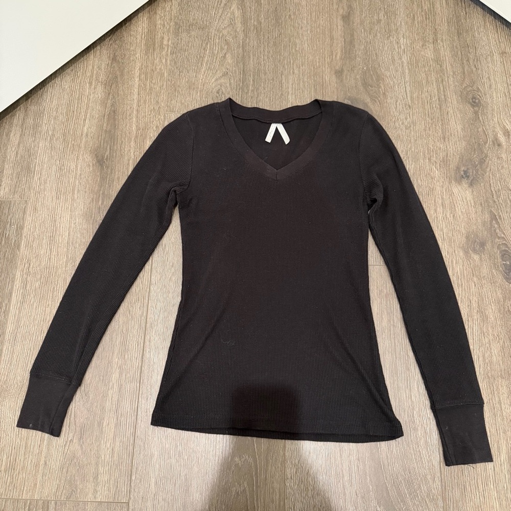 Black Long Sleeve Thermal